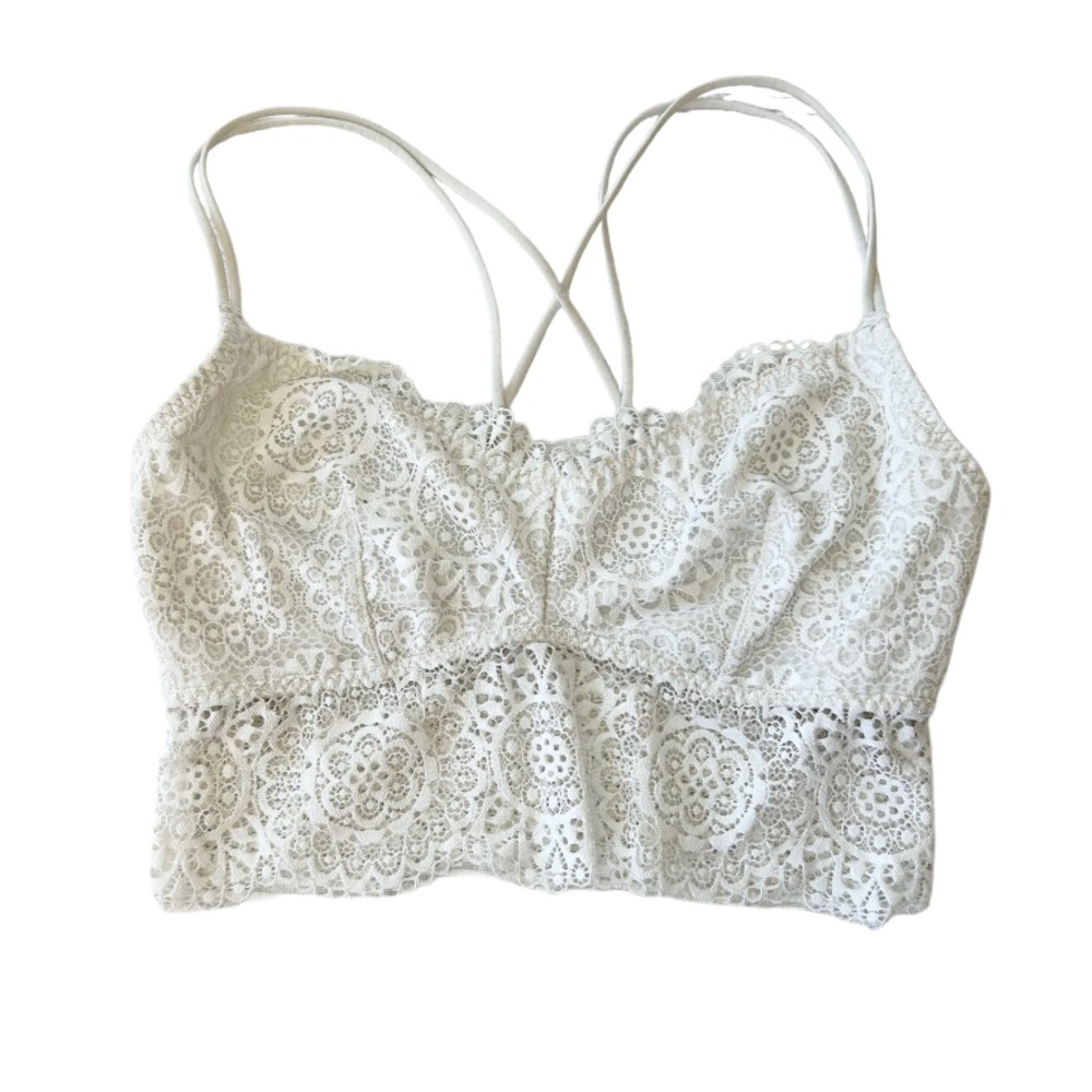 Gilly Hicks Lace Longline Bralette